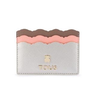 TOUS Silver-pink colored Carlata
Cardholder